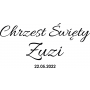 Naklejka na Chrzest Święty - 3